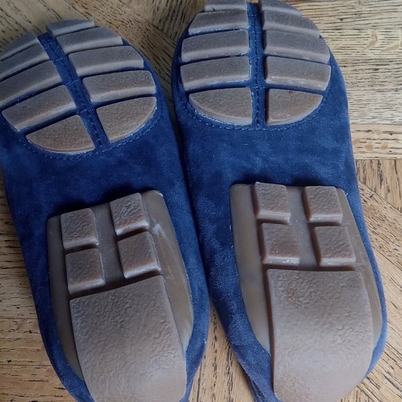 Lands' End navy driving loafers - Picture 6 of 8